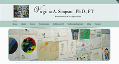 Desktop Screenshot of drvirginiasimpson.com